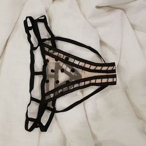 Victoria’s Secret Very Sexy cheeky caged thong, XS